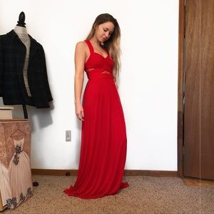 Red Maxi Dress